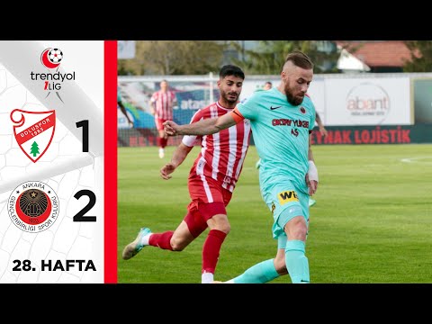 Boluspor (1-2) Gençlerbirliği - Highlights/Özet | Trendyol 1. Lig - 2023/24