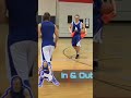 "In and Out Cross Cone Sweep Basketball Drill | Master Your Ball Handling!"