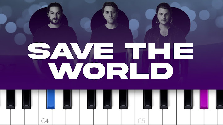 Save the World Piano version - Piano performance video thumbnail