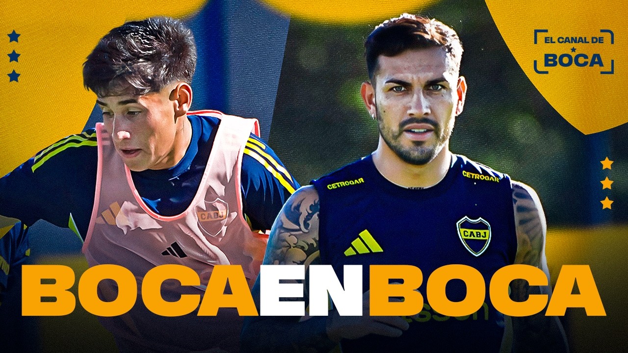 EN VIVO desde BOCA PREDIO con ENTRENAMIENTO y NOVEDADES | EL CANAL DE BOCA