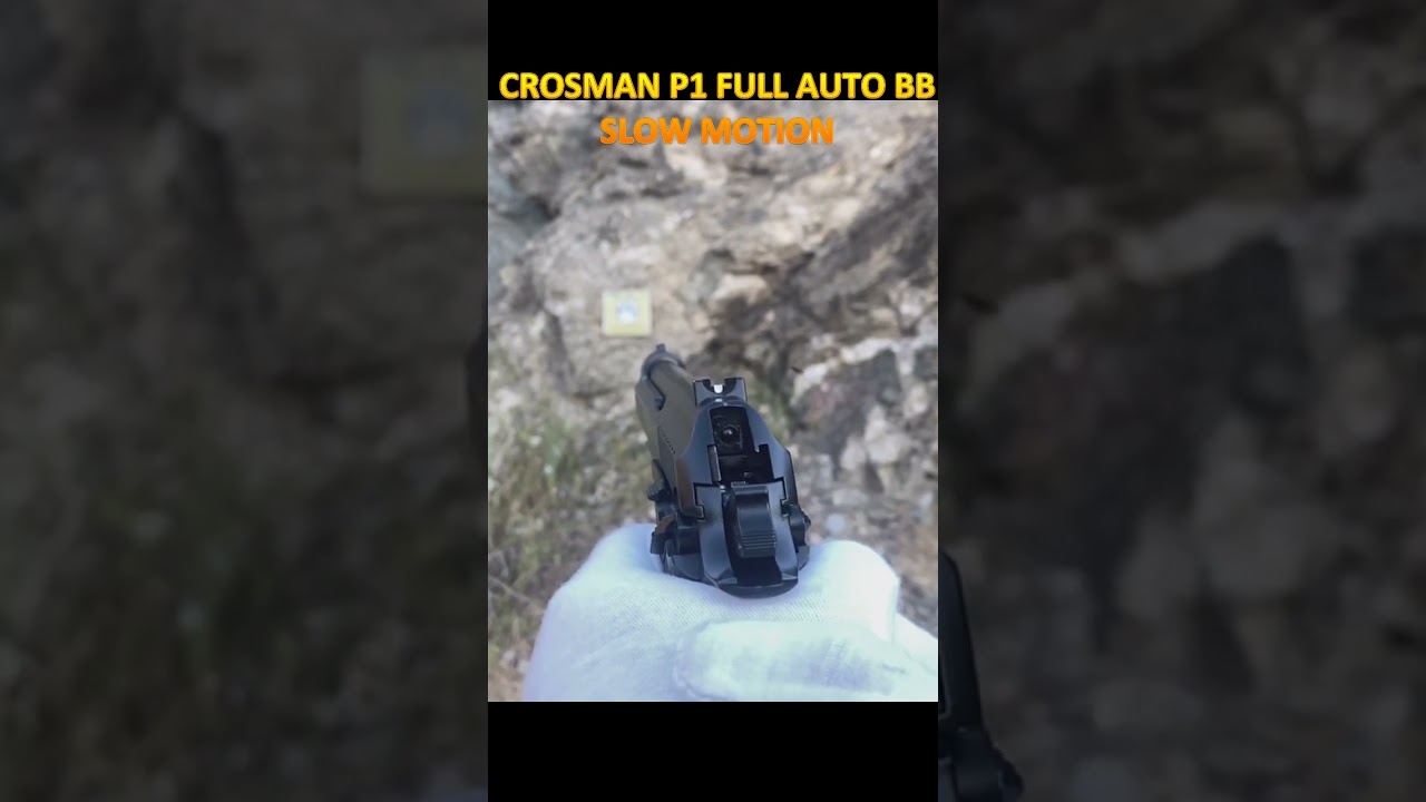 CROSMAN P1 FULL AUTO BB GUN