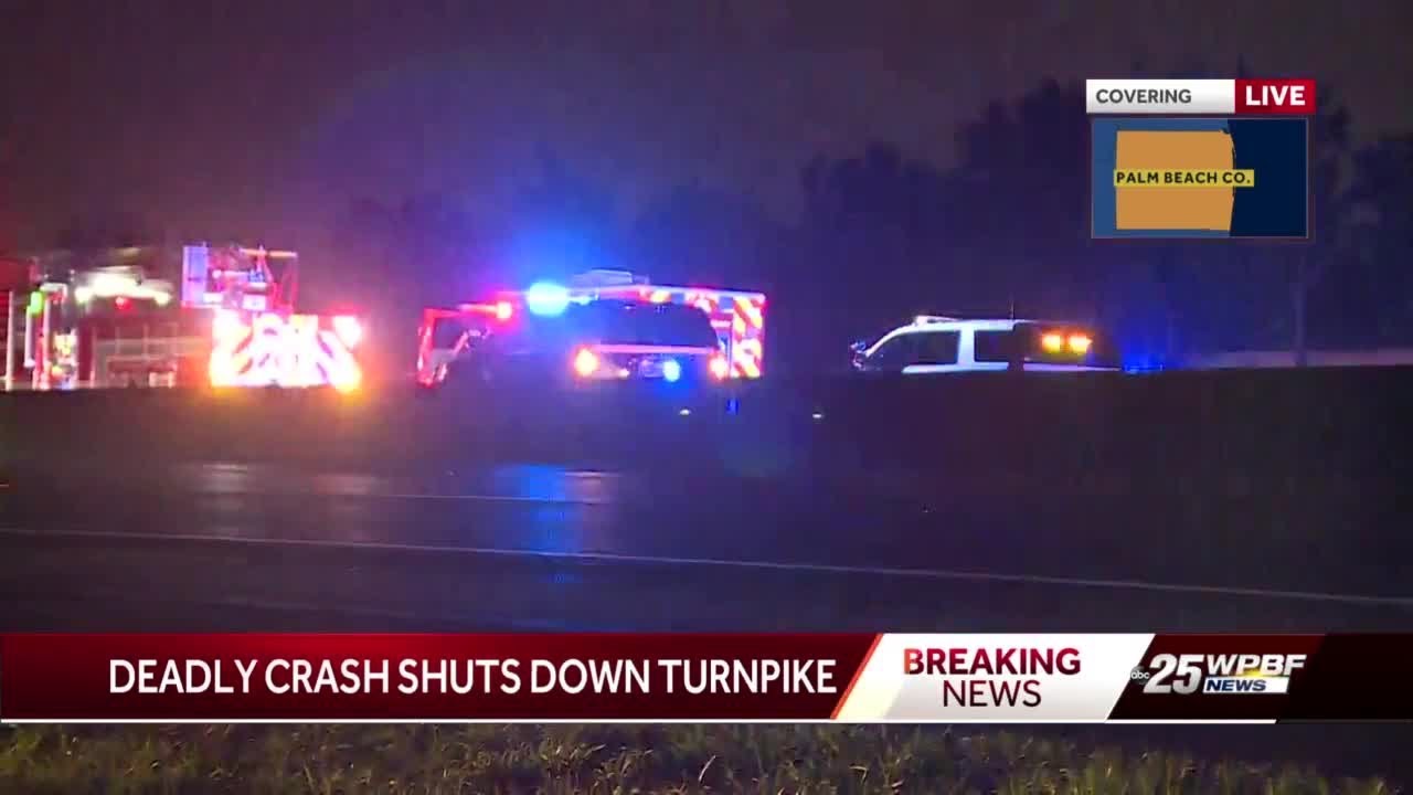 Deadly crash closes Florida's Turnpike in Boca Raton, Delray Beach ...