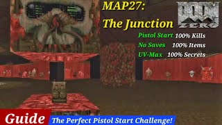 DOOM 2: DOOM ZERO - MAP27: The Junction (UV-Max, Pistol Start, No Saves!)