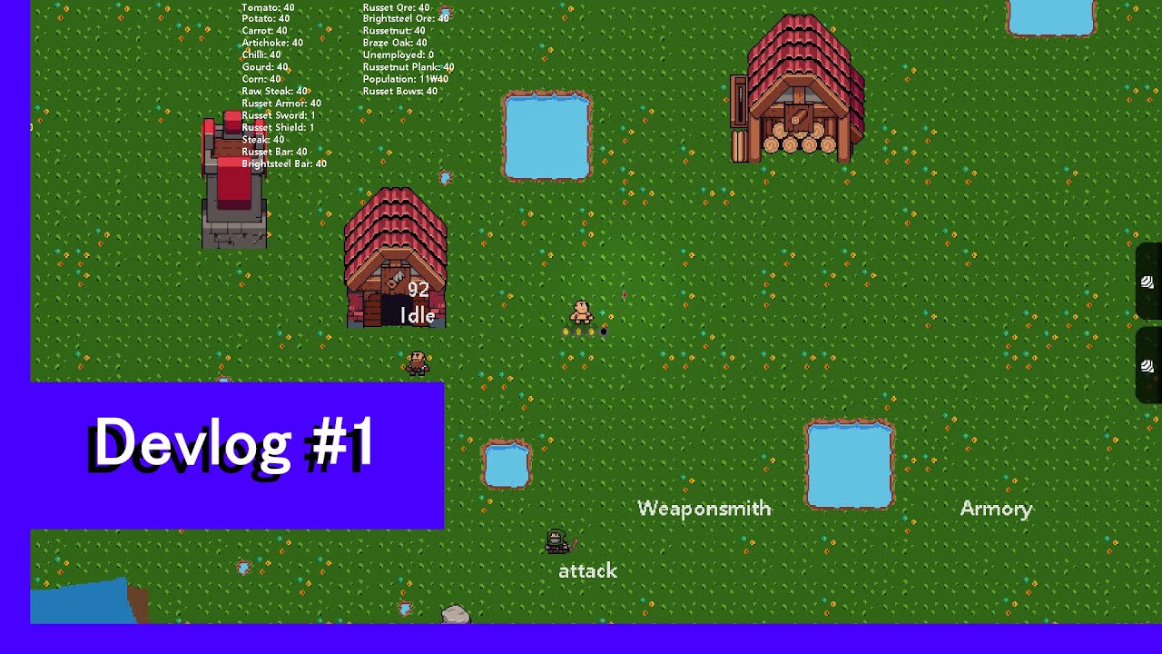Devlog #1 | Base-Building Action RPG: Introduction & Equipment Customization