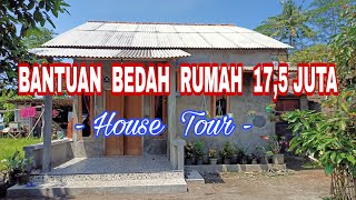 BANTUAN BEDAH RUMAH 17,5JUTA || ROOMTOUR