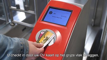 Doelgroepenvervoer - in- en uitchecken
