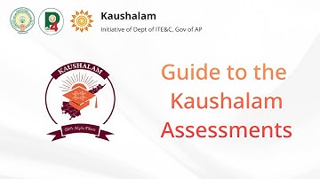 Kaushalam Assessments | Aptitude, Technical & Communication | AP Govt | #Skills #Youth #jobs