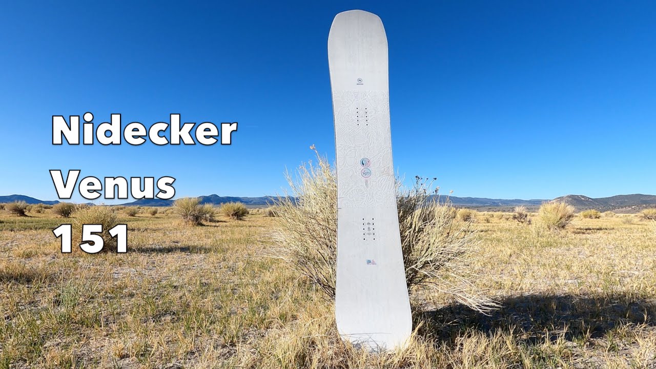 Nidecker Venus 2023 Snowboard Review - YouTube