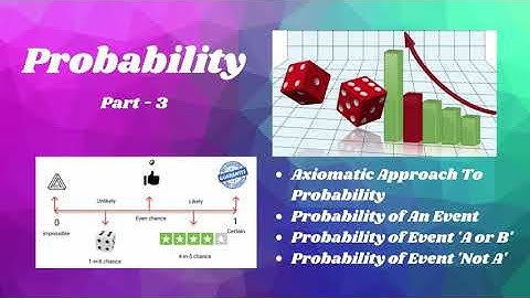 Probability (Part - 3) Axiomatic Approach to Probability (Class XI) (in Punjabi)