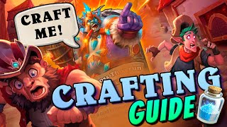 You Should CRAFT THESE Hearthstone CARDS! Showdown in the Badlands Crafting Guide