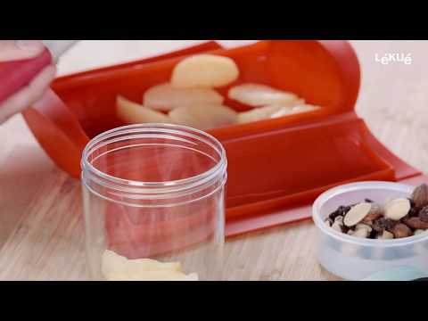 Lekue Jars to Go: Breakfast and Lunch on the go!