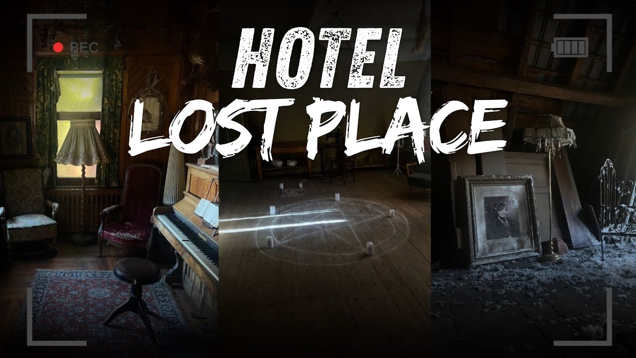 Etwas stimmte hier nicht ....der geheime Ritualraum 👻 im Lost Place Hotel