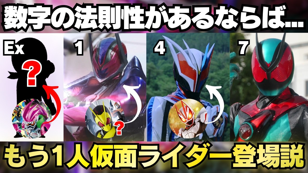 A theory that a fourth Kamen Rider will appear in Kamen Rider Z