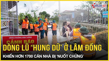 Hoảng sợ dòng lũ “hung dữ” ở Lâm Đồng: Hơn 1700 căn nhà bị “nuốt chửng”, cuốn phăng 250 tàu thuyền