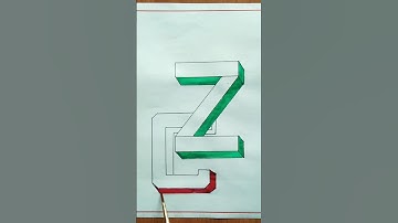 3D alphabet#art #explore #drawing #video#painting