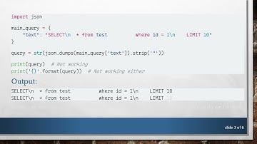 How to Fix Escape Characters Not Working in JSON Extraction with Python