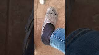 How to fix a shrunken pair of Crocs the easy way!