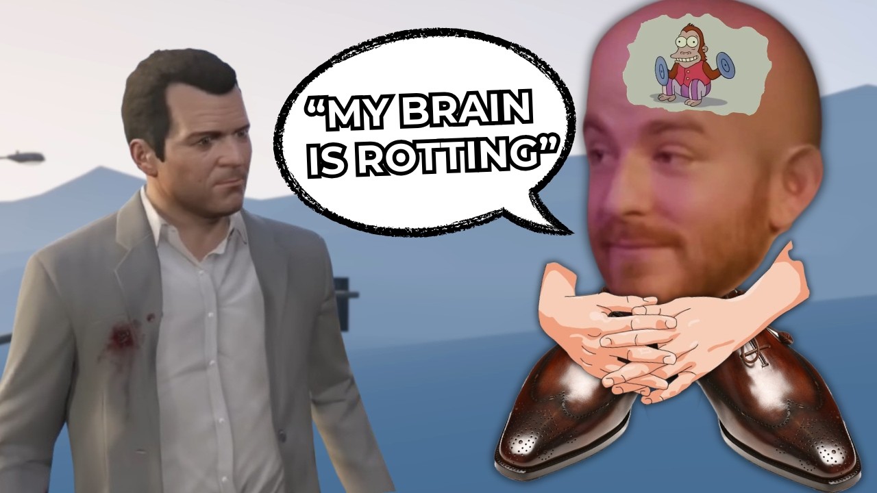GTA V, But When DougDoug Takes Damage a Cutscene Plays.