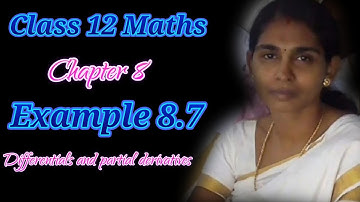 Class 12 Maths chapter 8 example 8.7