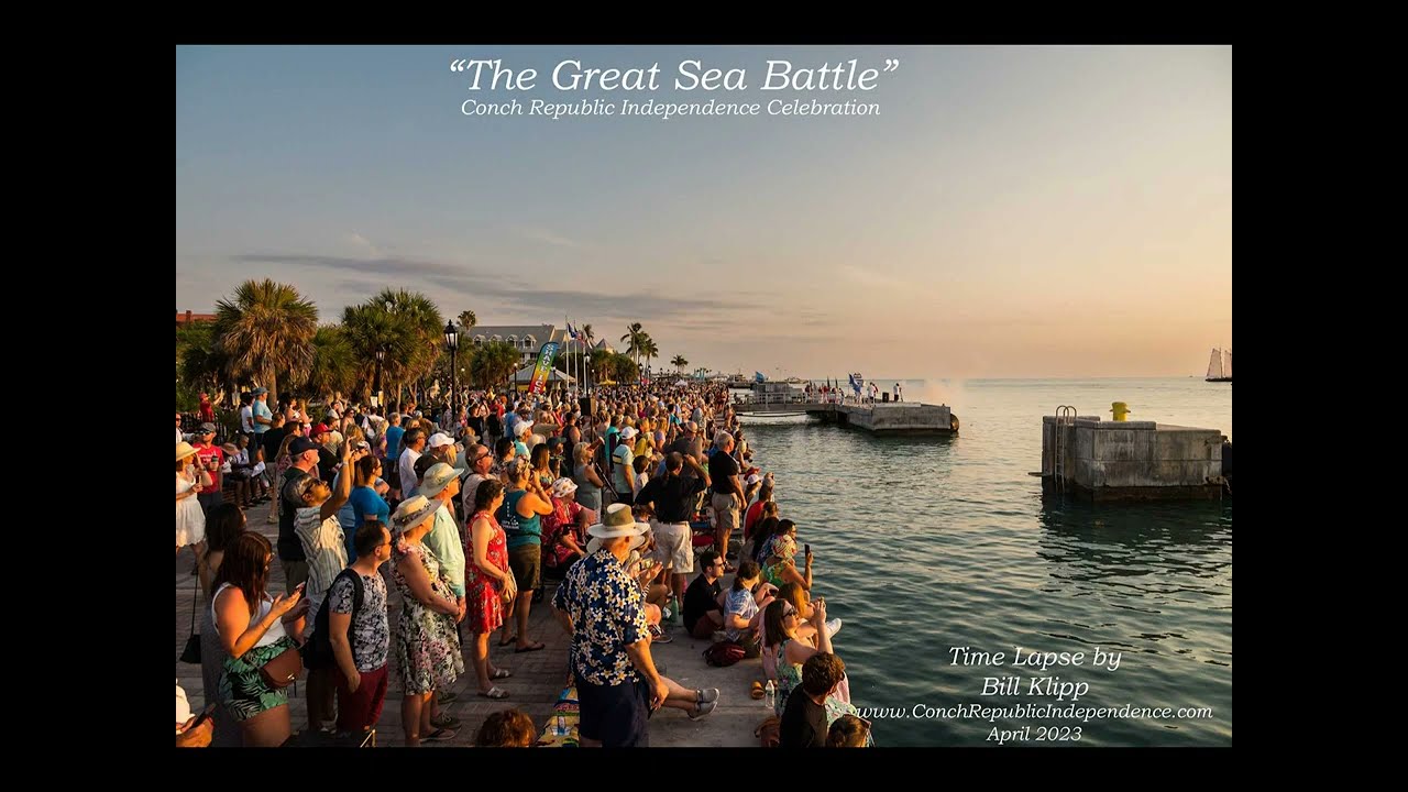 The Great Sea Battle of the Conch Republic Time Lapse