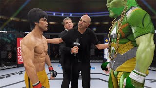 Bruce Lee vs. Fin Fang Foom - EA Sports UFC 4 - Epic Fight ??
