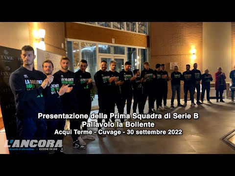 Pallavolo la Bollente - Presentazione della Prima Squadra di Serie B