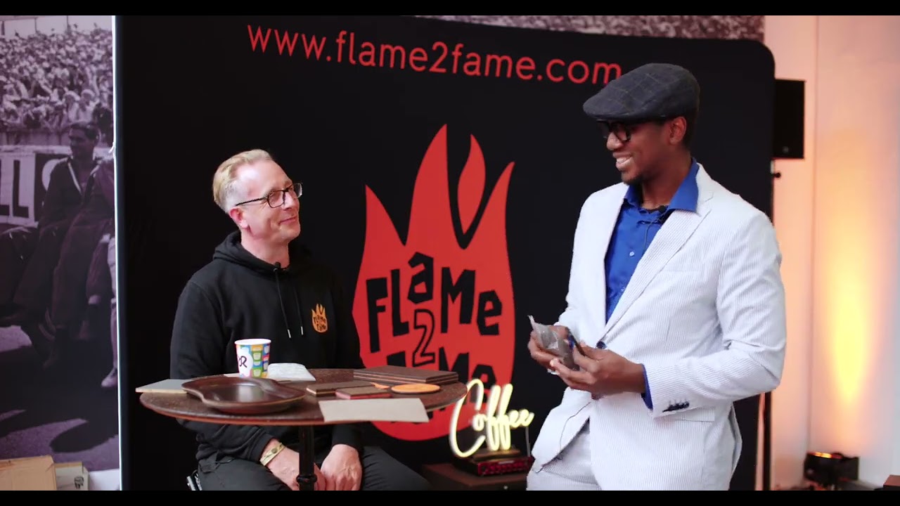 Recycled Coffee: Christian Wegmann (Flame2Fame) in Talk With Che at Frankfurt Coffee Festival 2022