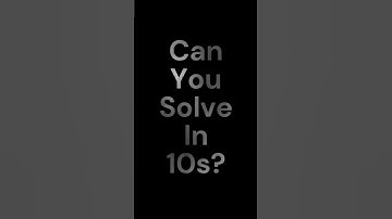 Can you solve in 10s? | Day 68 #shorts #numbers #riddle #maths #brainteaser #logic #mind #tricks