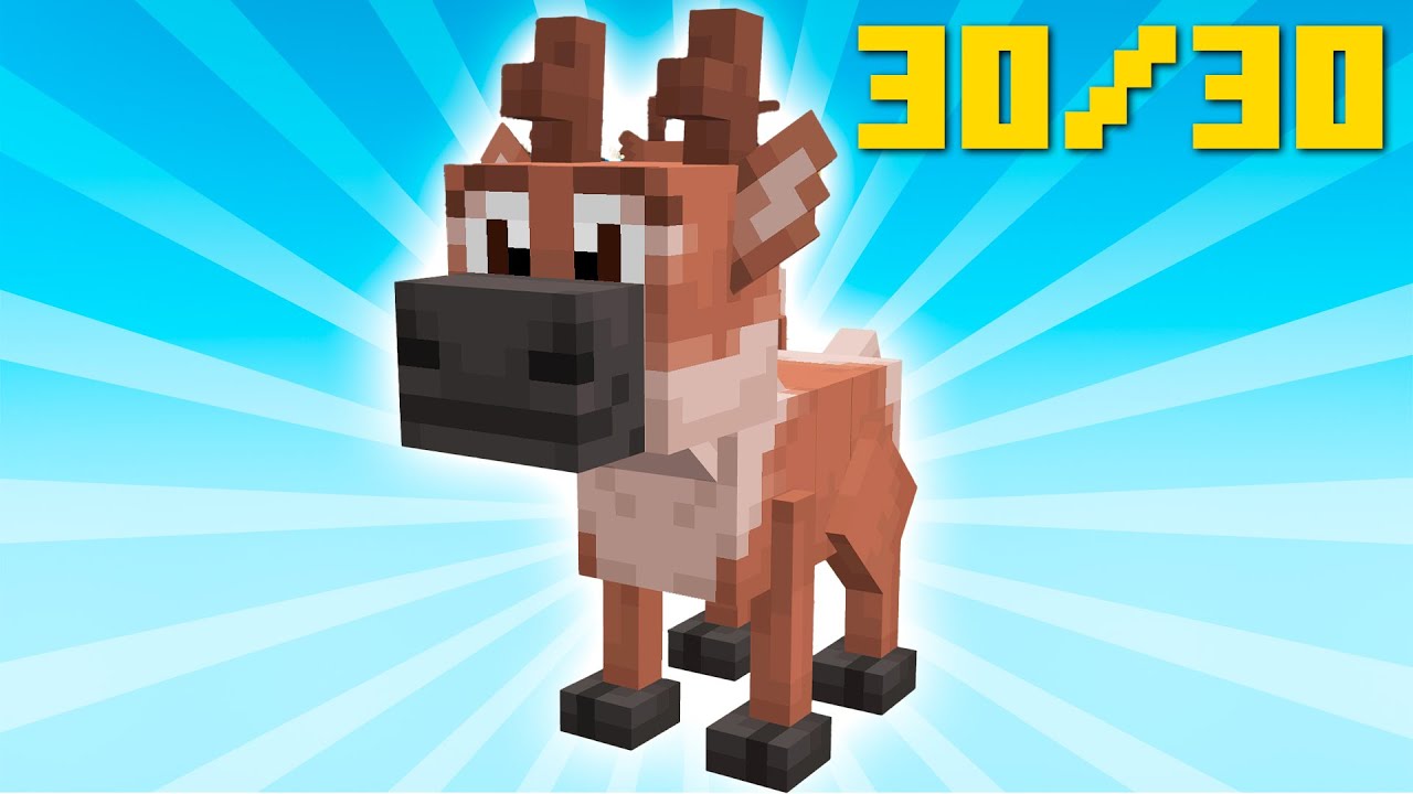 All The Baby Reindeer Locations - Minecraft x Frozen DLC (Collectables)