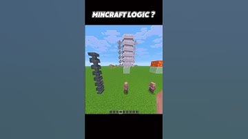 Minecraft Logic? 🤣(part 15)  #minecraft