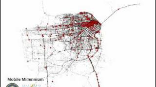 One day of taxi data in the San Francisco Bay Area