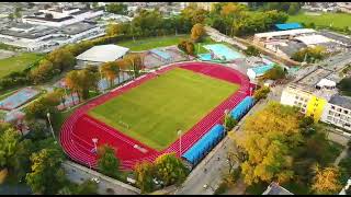 RUNNING TRACK IN COLOMBIA by KDF - Sports flooring production 58 views 11 months ago 15 seconds