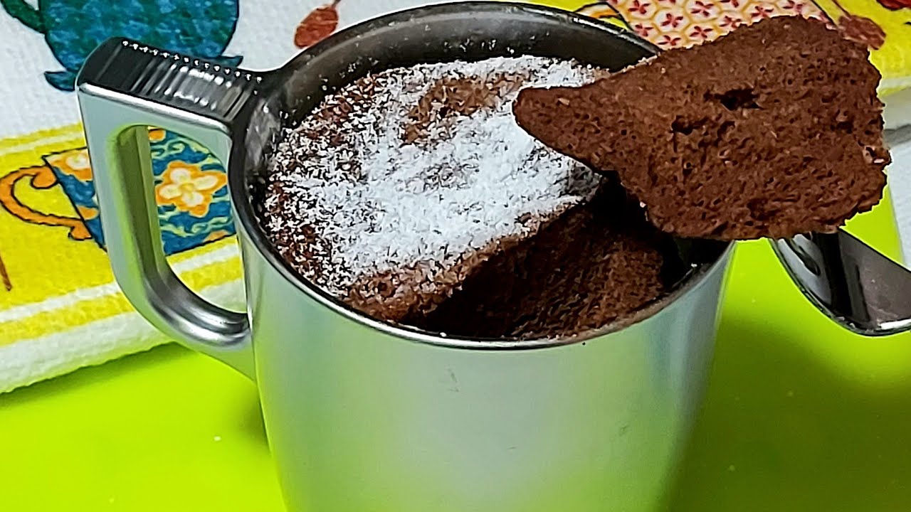 ☕ BIZCOCHO A LA TAZA EN 3️⃣ MINUTOS AL MICROONDAS 😋 SUPER ESPONJOSO // BEATRIZ COCINA