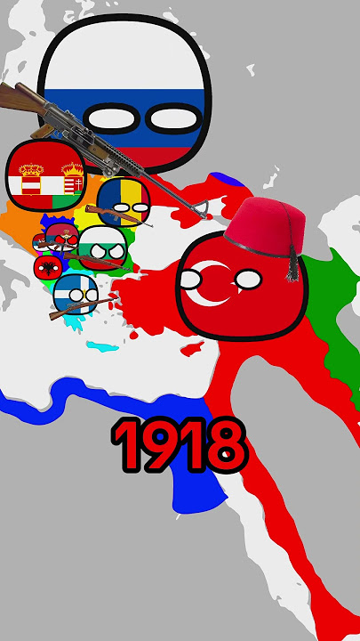 Fall of Ottoman Empire #countryballs