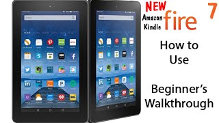 How to Use NEW Amazon Fire 7 Tablet ($49.99)  Beginners Walkthrough​​​ | H2TechVideos​​​