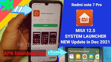 MIUI 12 System Launcher new update fixed crash not responding Problem| MIUI 12.5 System launcher