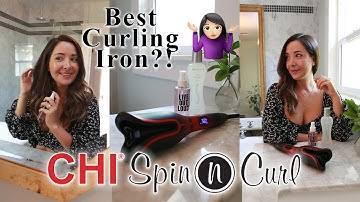 Best Curling Iron?! CHI Spin and Curl Review and Demo