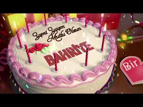 İyi ki doğdun BAHRİYE - İsme Özel Doğum Günü Şarkısı