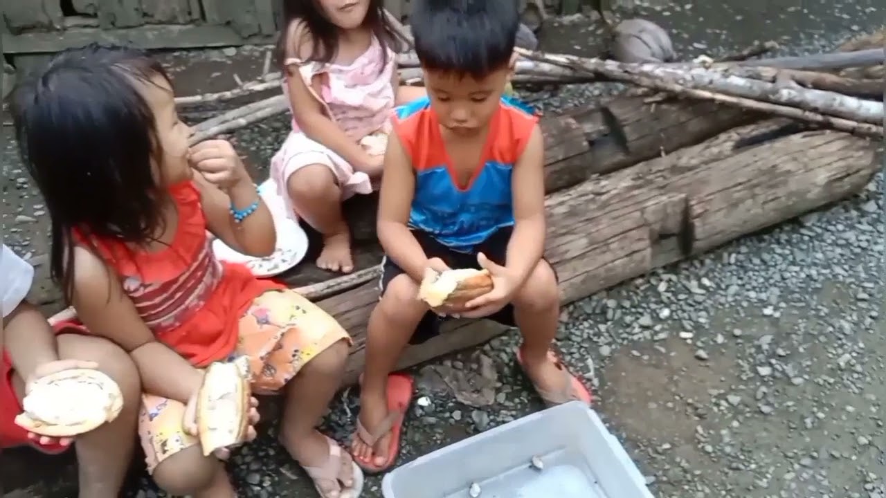 Mukbang- Yummy Cacao / Backyard picks