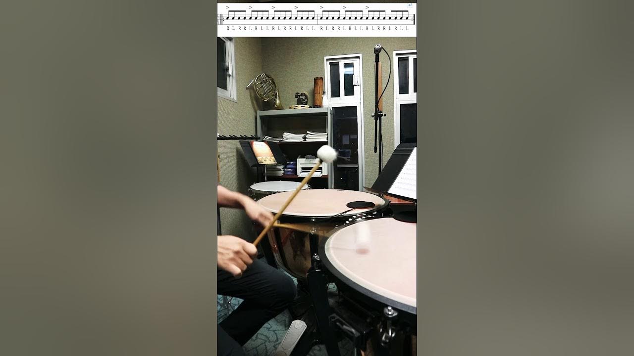 Timpadiddle M. Komst Warm Up timpani YouTube