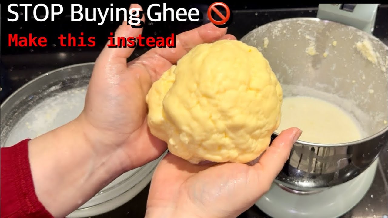 Make Butter, Buttermilk & Desi Ghee This Way at Home Using Just ONE Ingredient