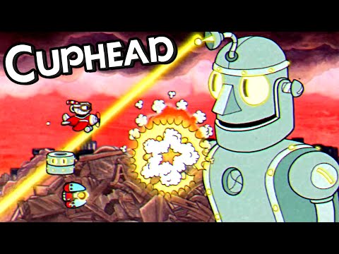 Cuphead + DLC ☕️ All Bosses and Stages ☕️ Dr. Kahl's Robot