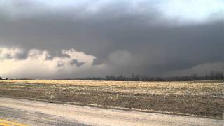 Wall Cloud Near Wilton, WI - 10 April 2011 (#1)