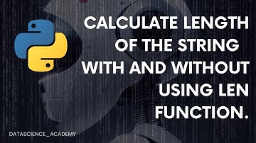 Top 100 Python Interview Questions | Python Programming |length string with & without use function.
