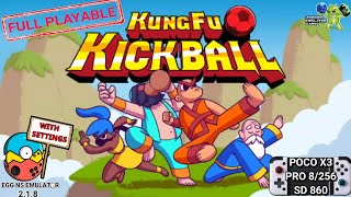 Kung Fu Kickball EGG NS 2.1.8 Game test with settings screenshot 4