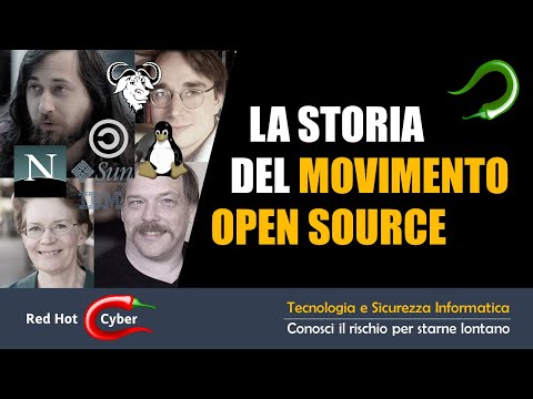 La storia del movimento Free Software e Open Source