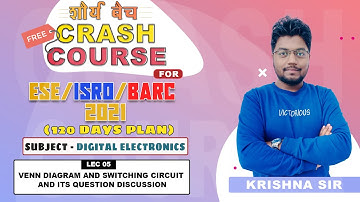 ESE ISRO BARC 2021 I DIGITAL ELECTRONICS II Day 07  II Free Crash Course I Shaurya Batch