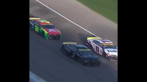 From the rear of the field to the front @williambyron is having a day at @lvmotorspeedway