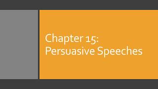 The Persuasive Process & Credibility
