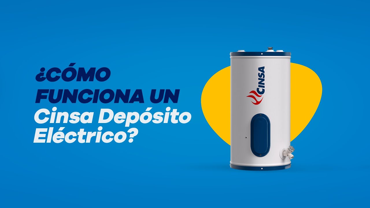 Calentador de depósito eléctrico 22 L Cinsa